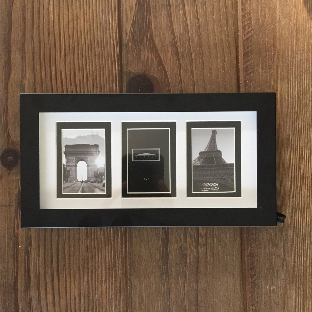 Domain Metal Picture Frame - Black / White